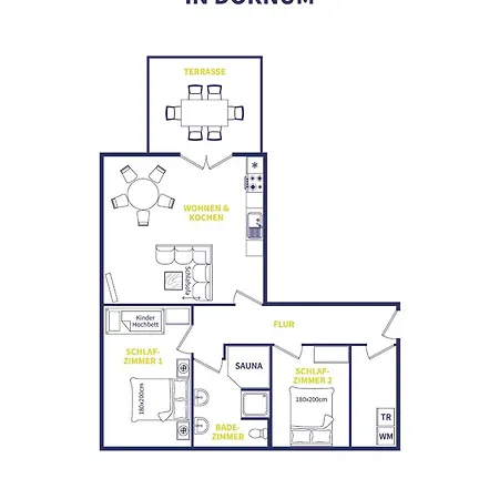 Lejlighed Traumhafte Mit Garten Und Sauna An Der Kueste