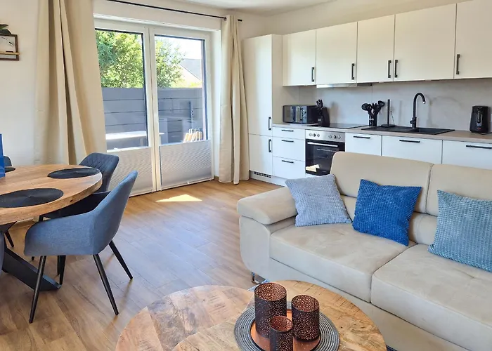 公寓 Traumhafte Mit Garten Und Sauna An Der Kueste 多努姆