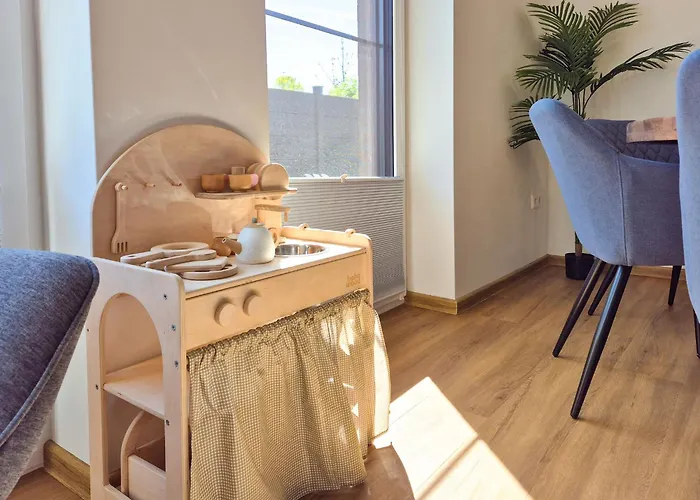 公寓 Traumhafte Mit Garten Und Sauna An Der Kueste 多努姆